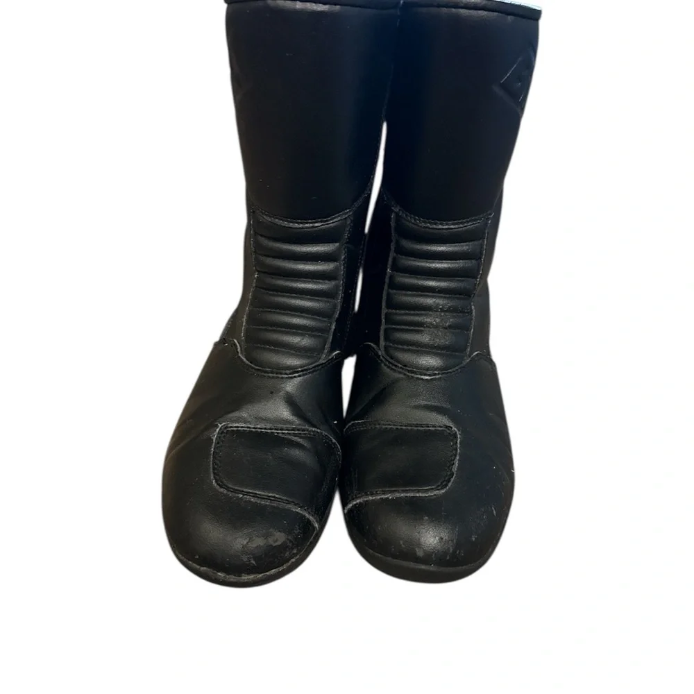 BILT Motorcycle Men’s Black Armored Leather Boots Sz 10